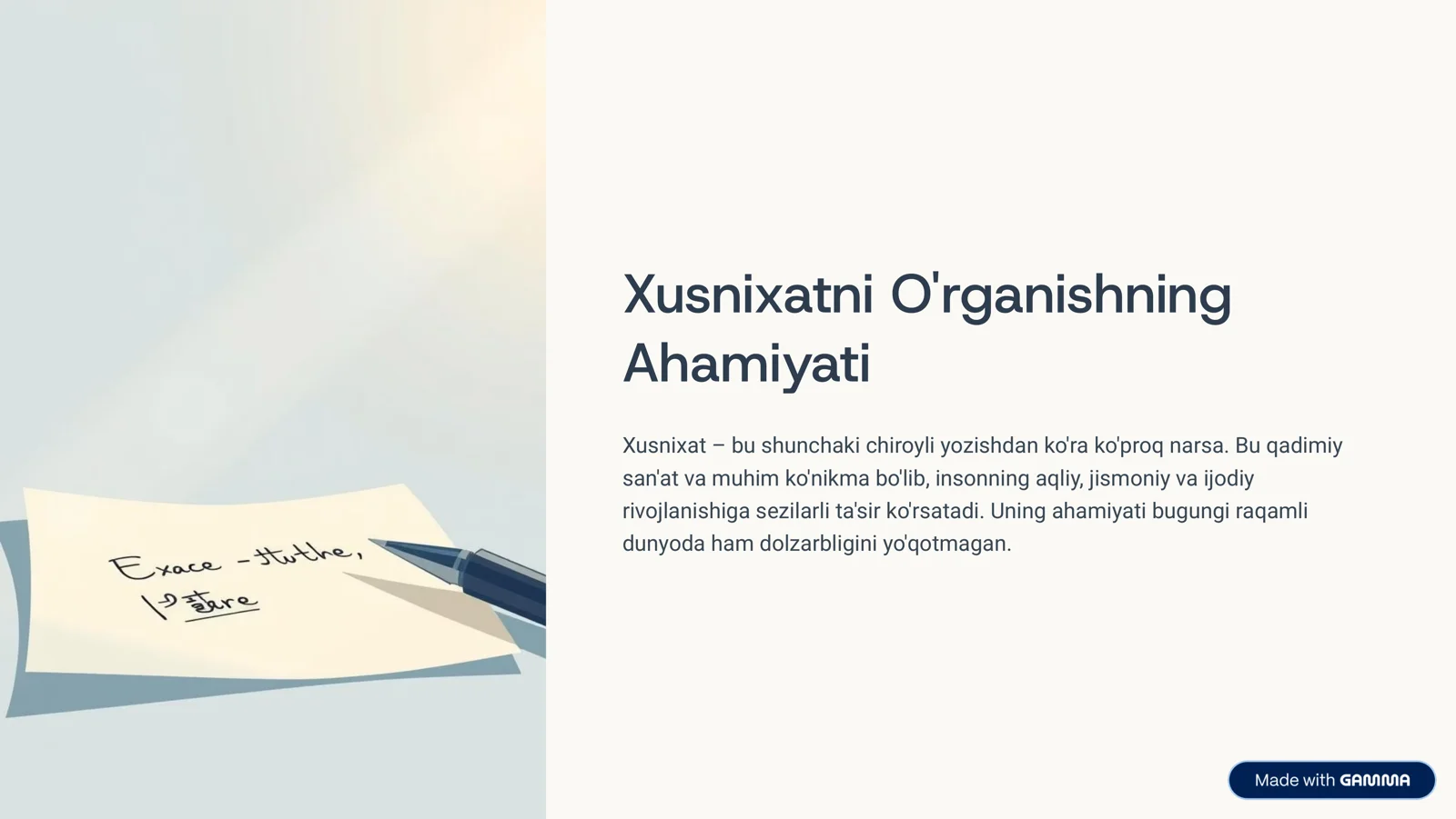 Product slide 1