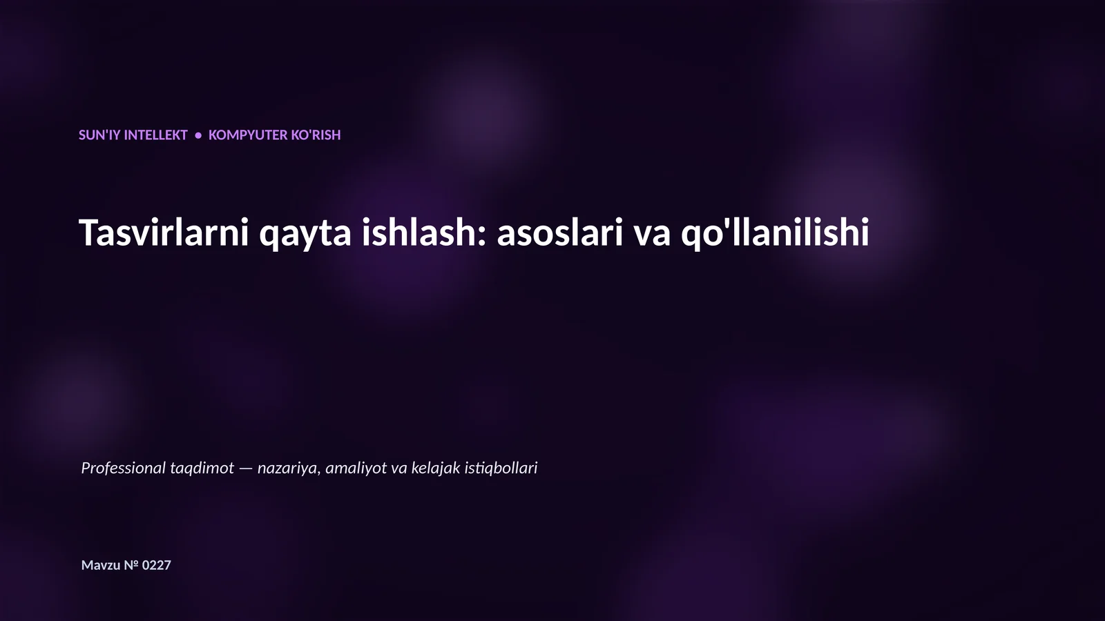 Product slide 1