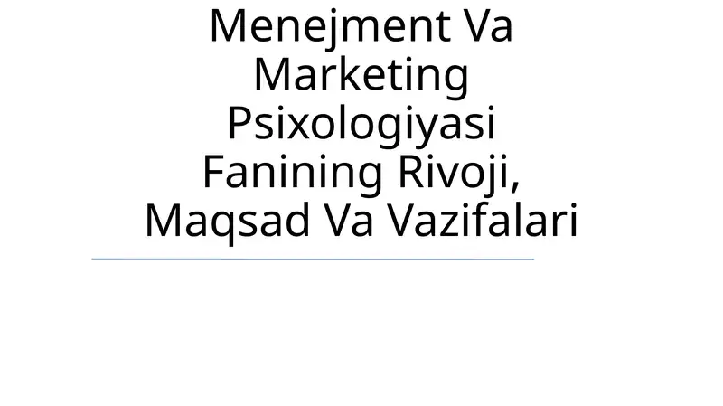 Product slide 1