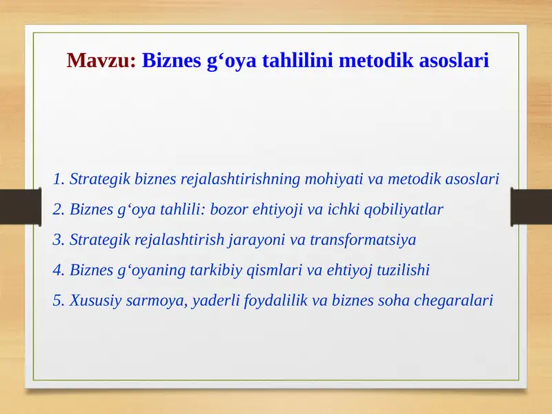 Product slide 1