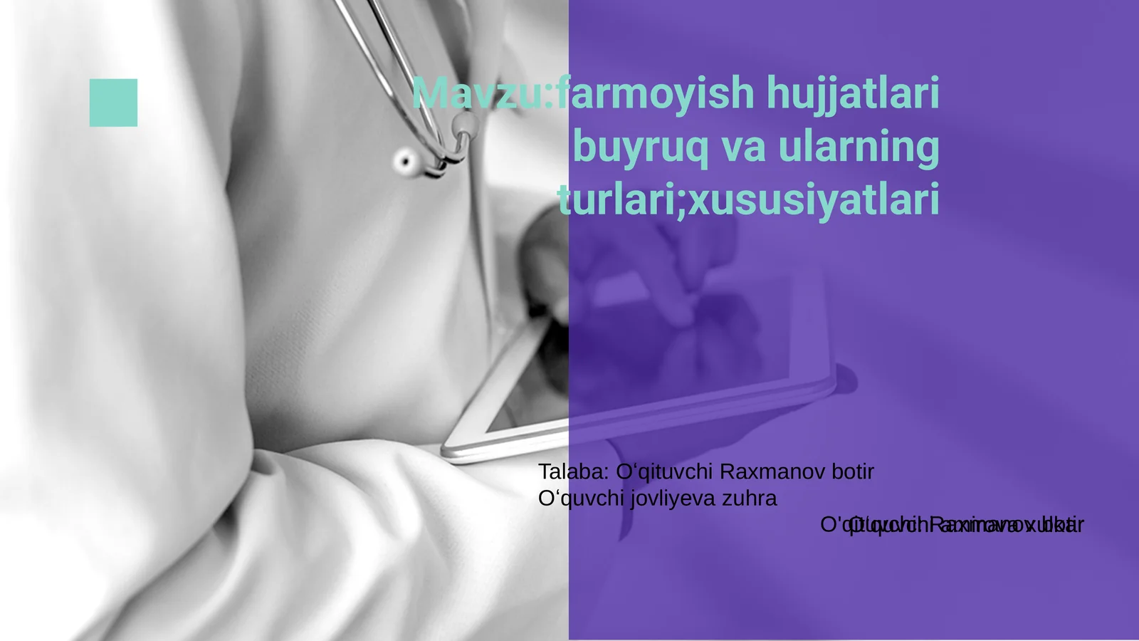 Product slide 1