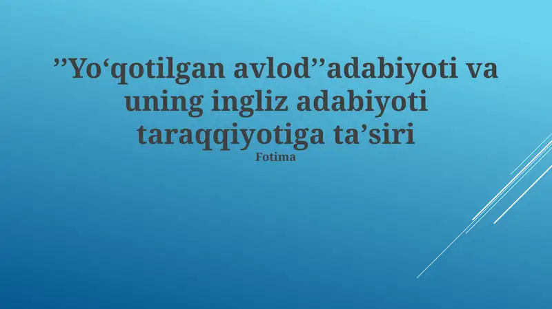 Product slide 1