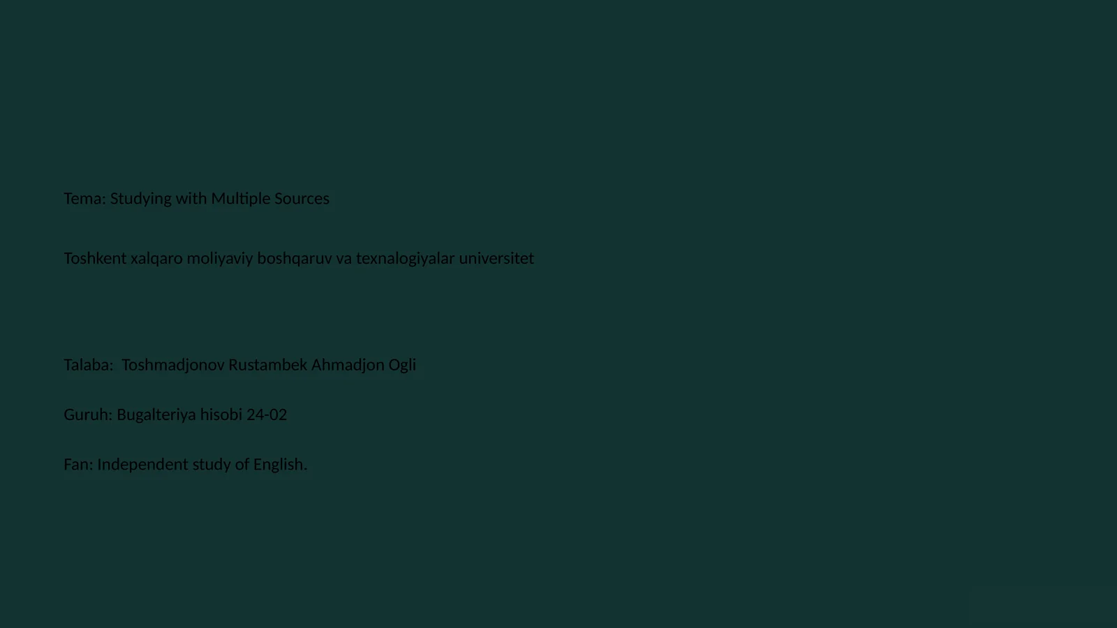 Product slide 1