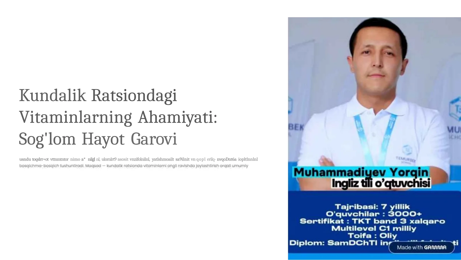 Product slide 1