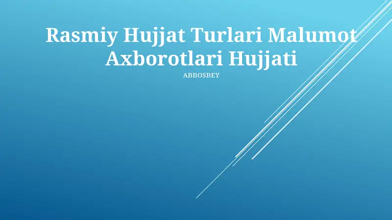 Product slide 1