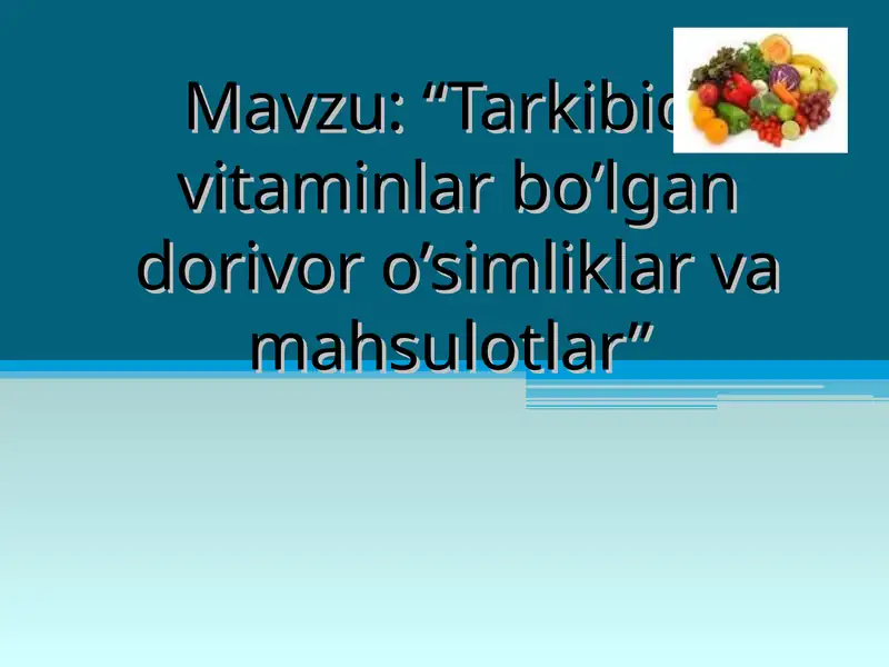 Product slide 1