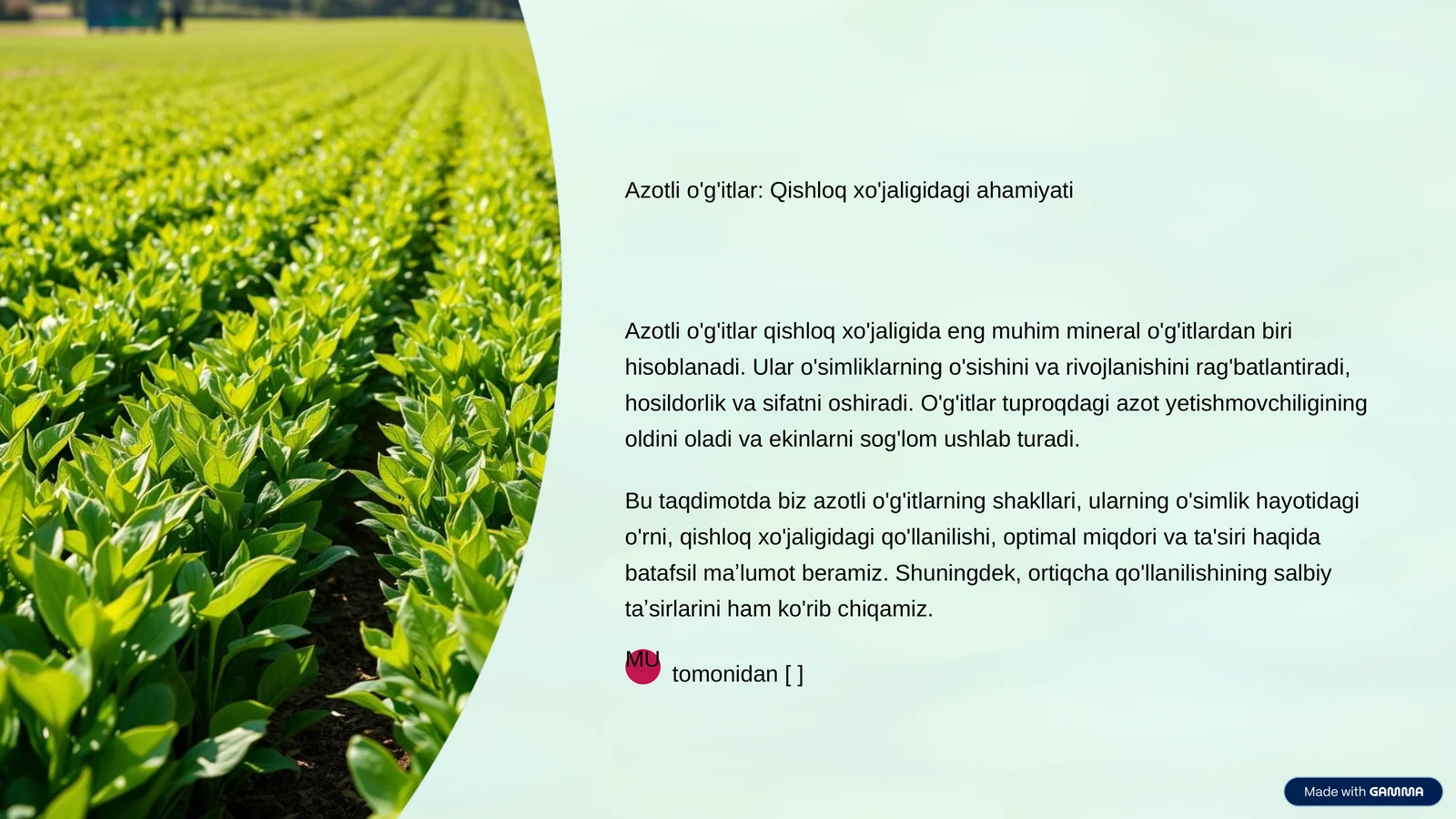 Product slide 1