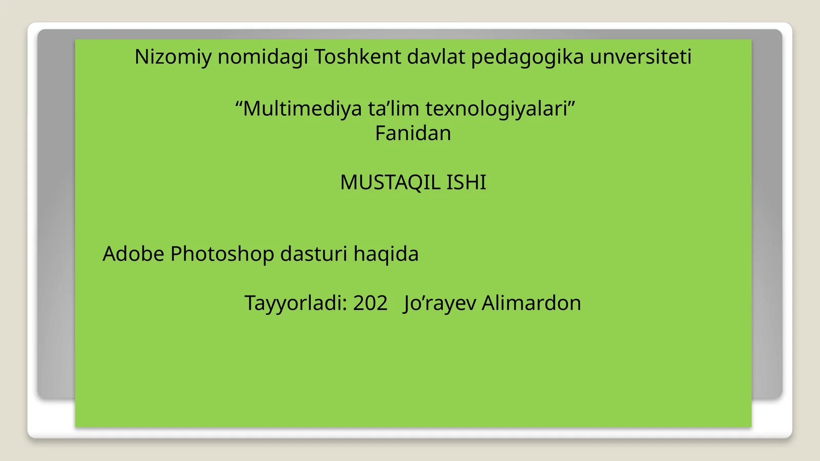 Product slide 1