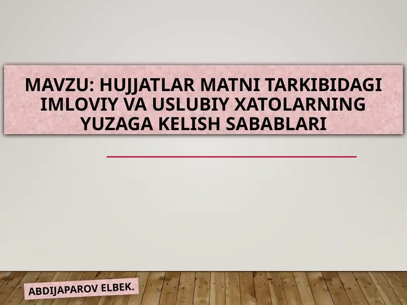Product slide 1