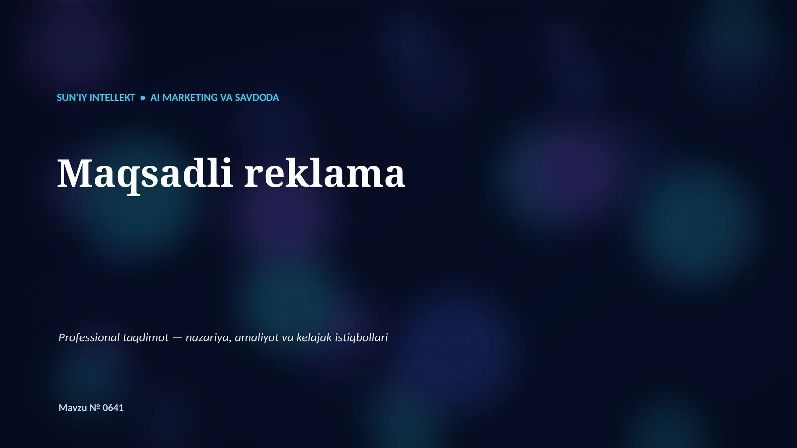 Product slide 1