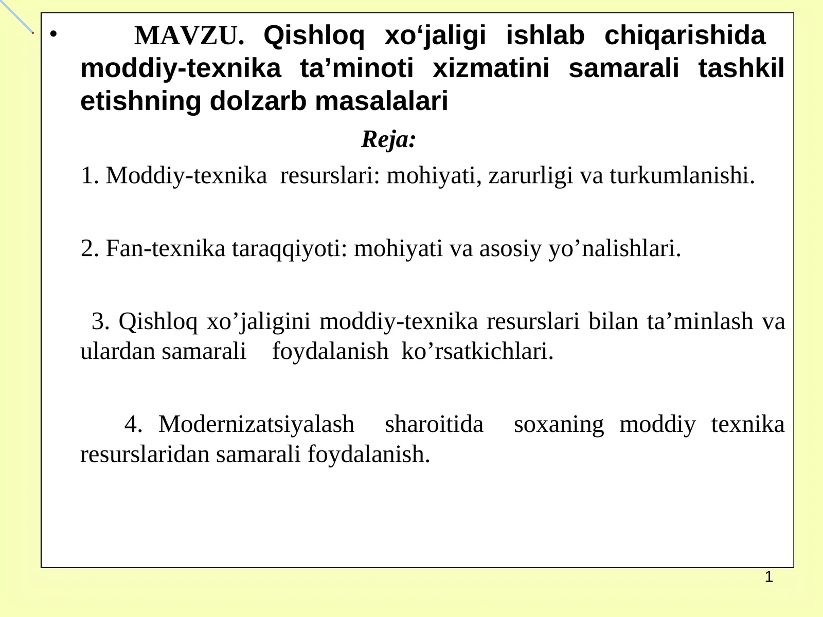 Product slide 1