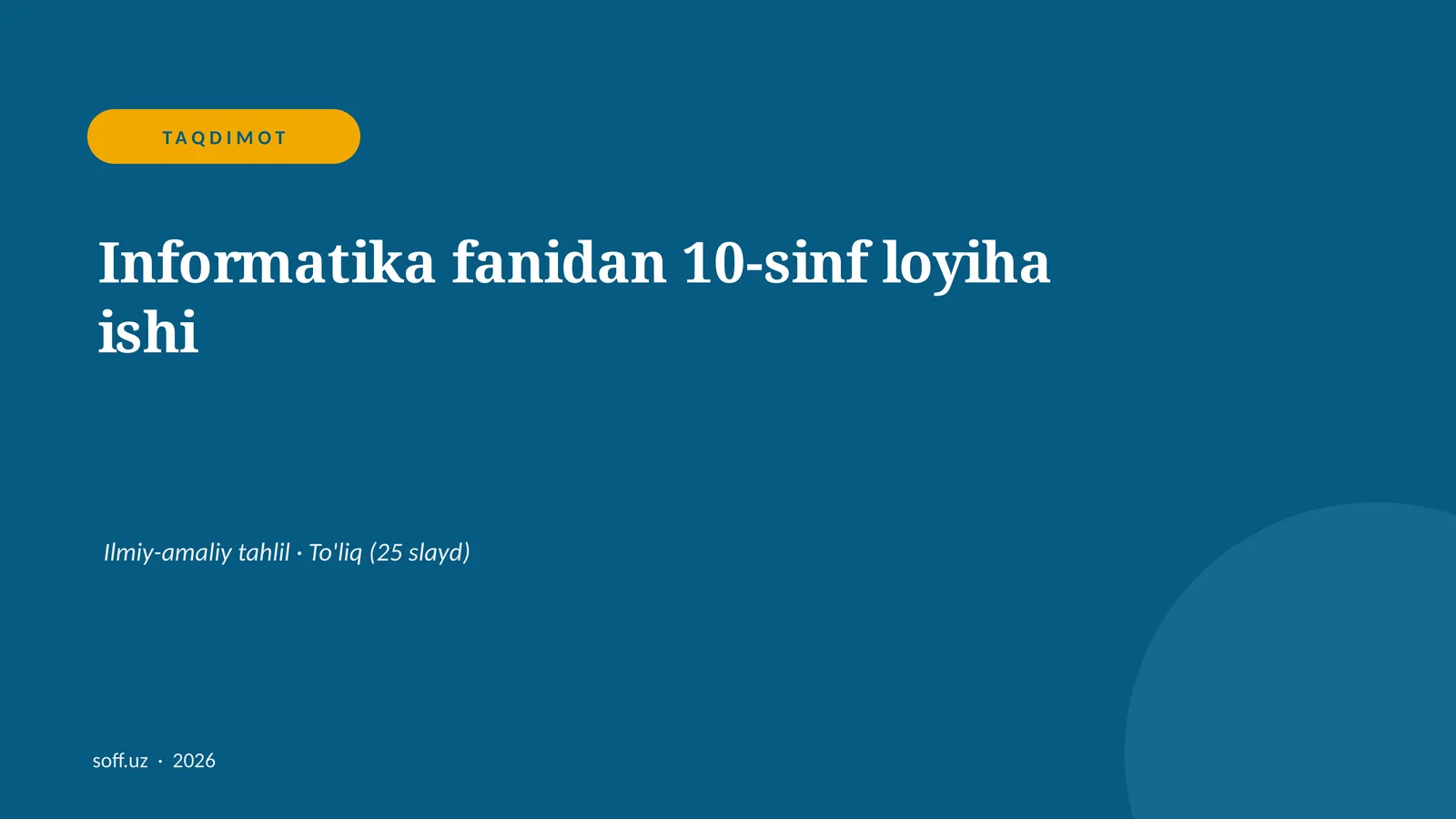 Product slide 1
