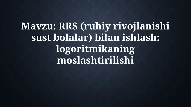 Product slide 1