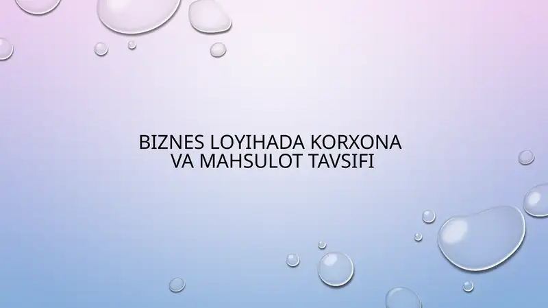 Product slide 1