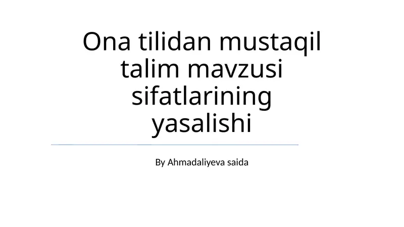 Product slide 1
