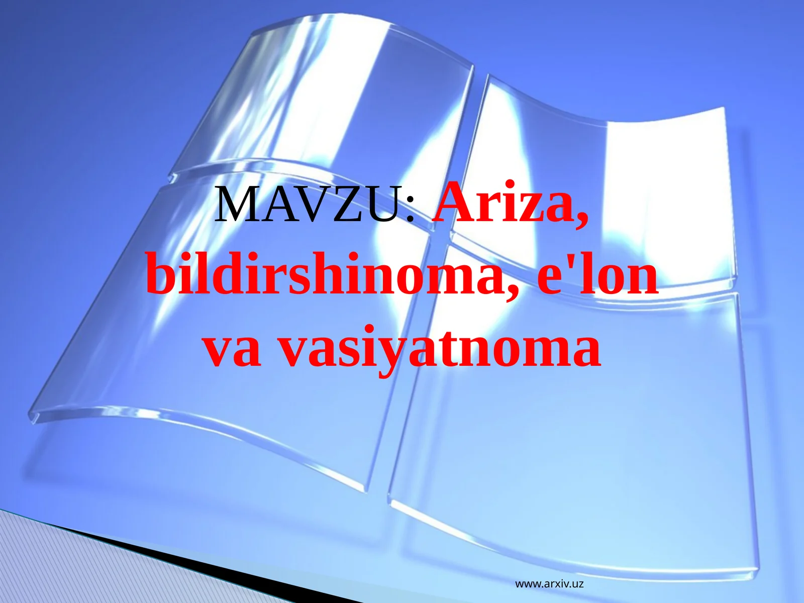 Product slide 1