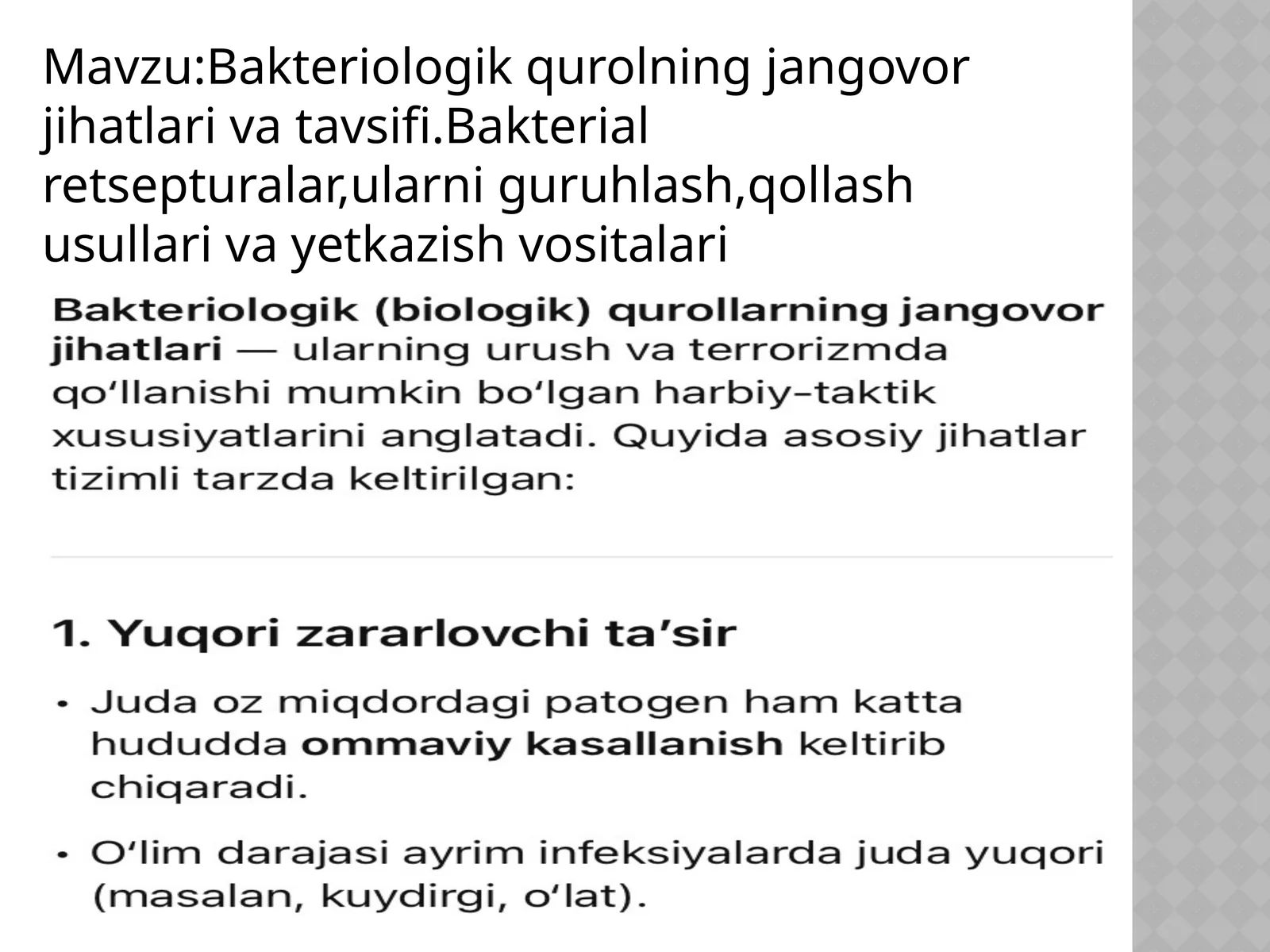 Product slide 1