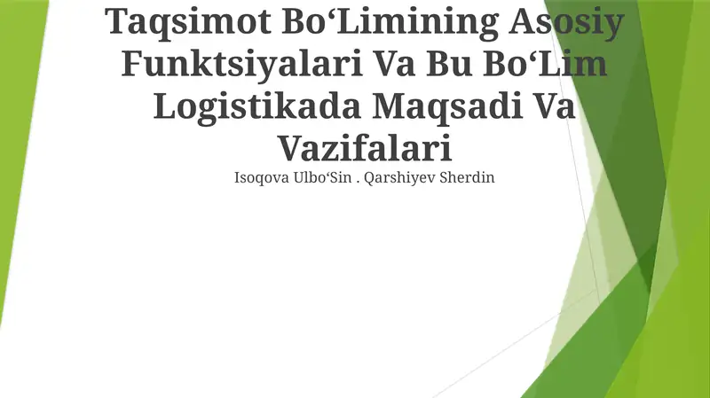 Product slide 1