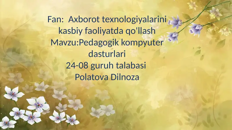 Product slide 1