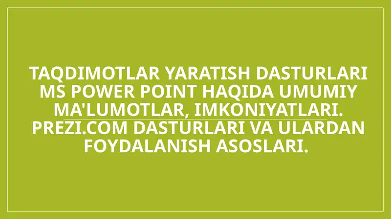 Product slide 1