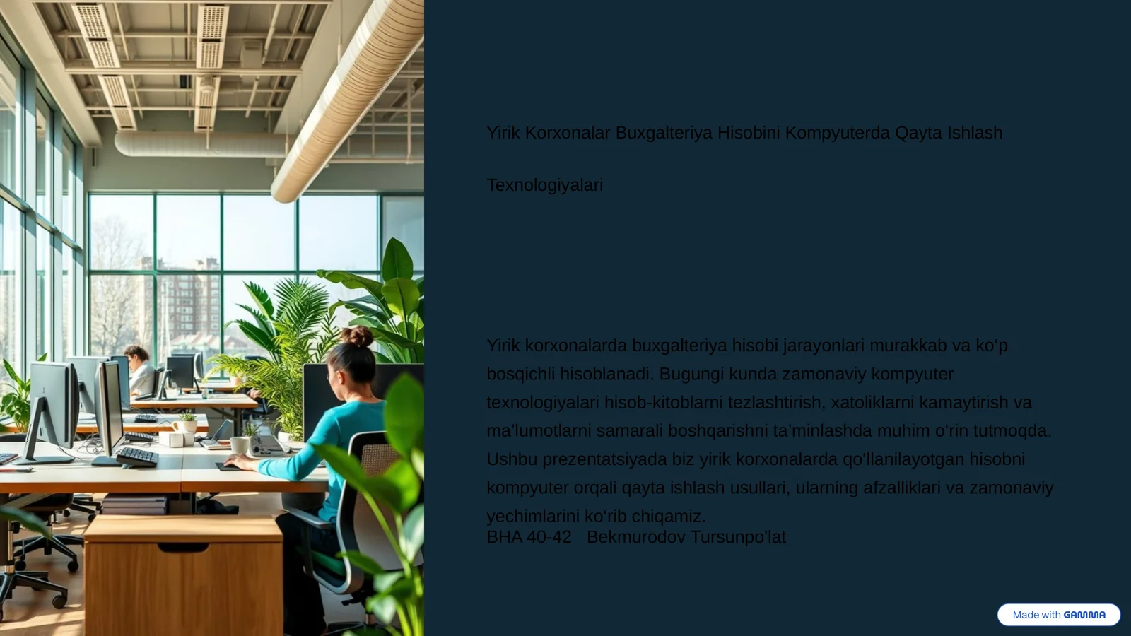 Product slide 1