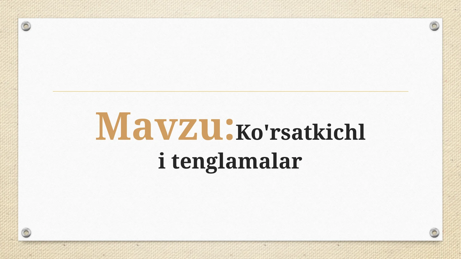 Product slide 1