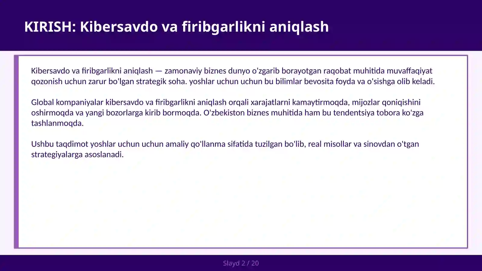 Product slide 2