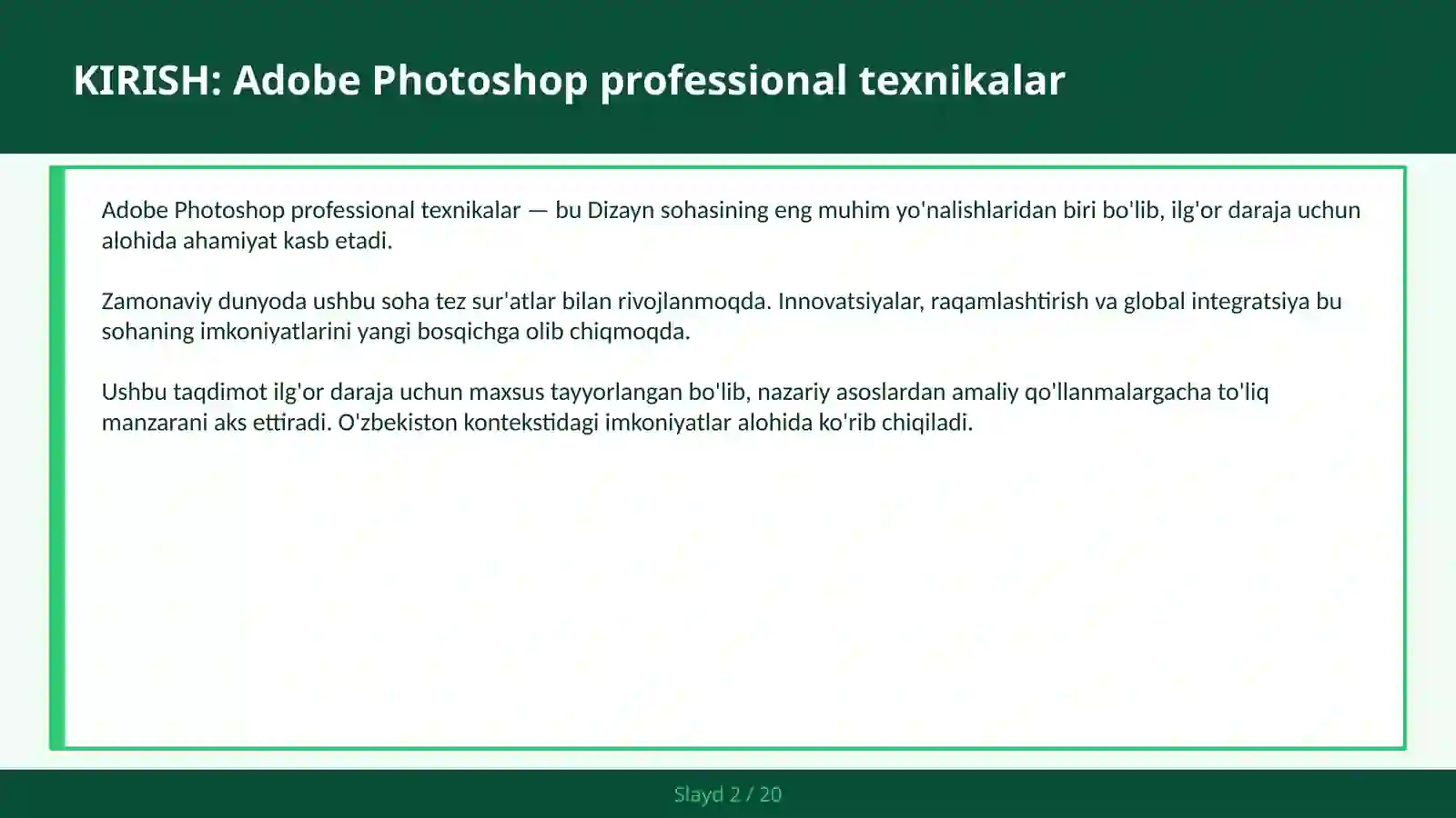 Product slide 2