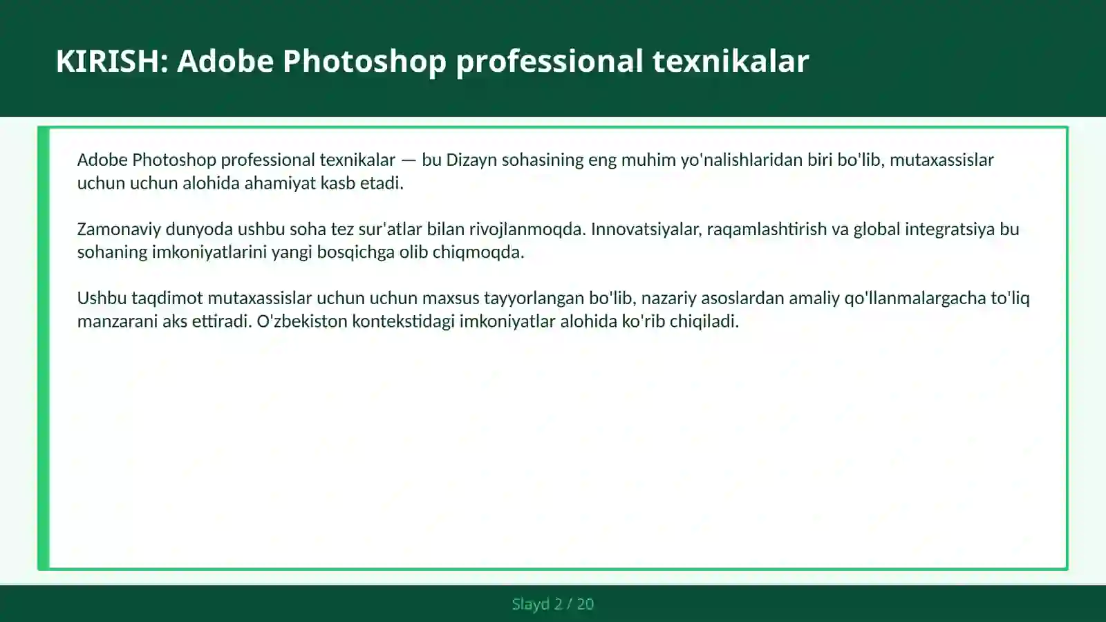 Product slide 2
