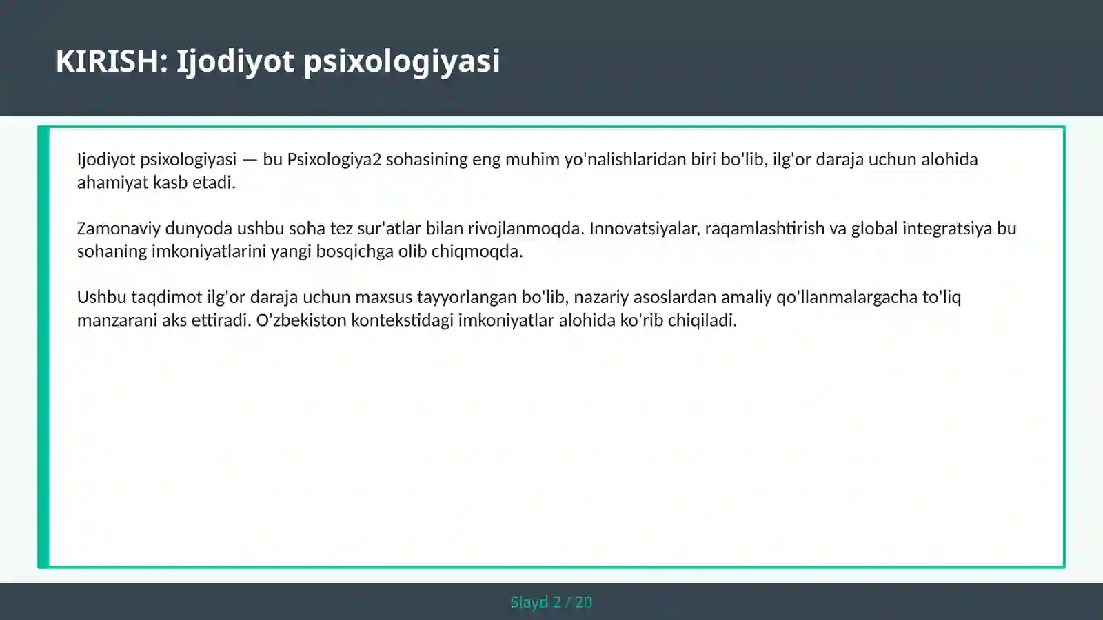 Product slide 2