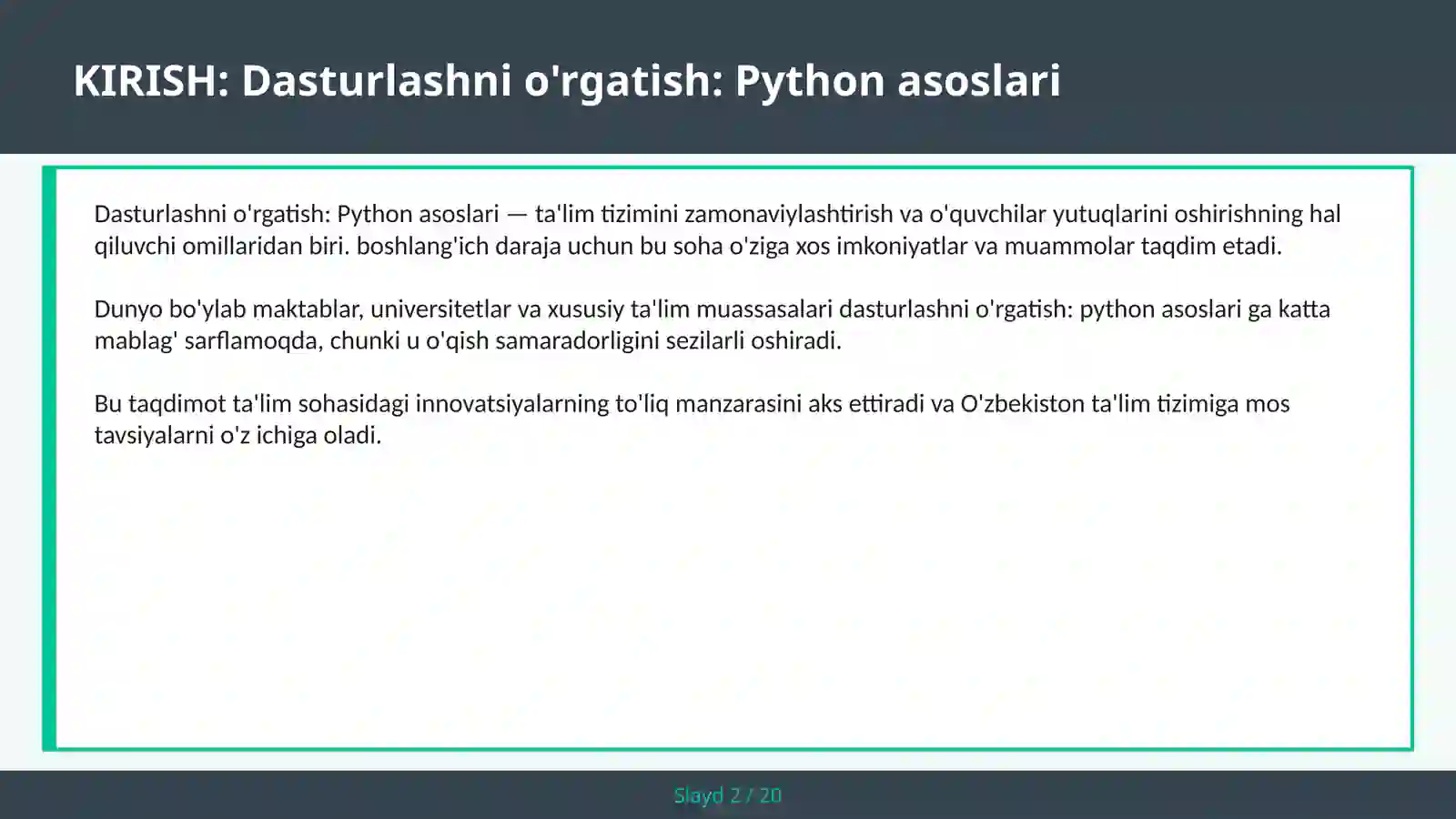 Product slide 2