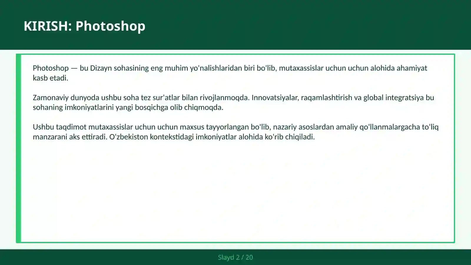 Product slide 2