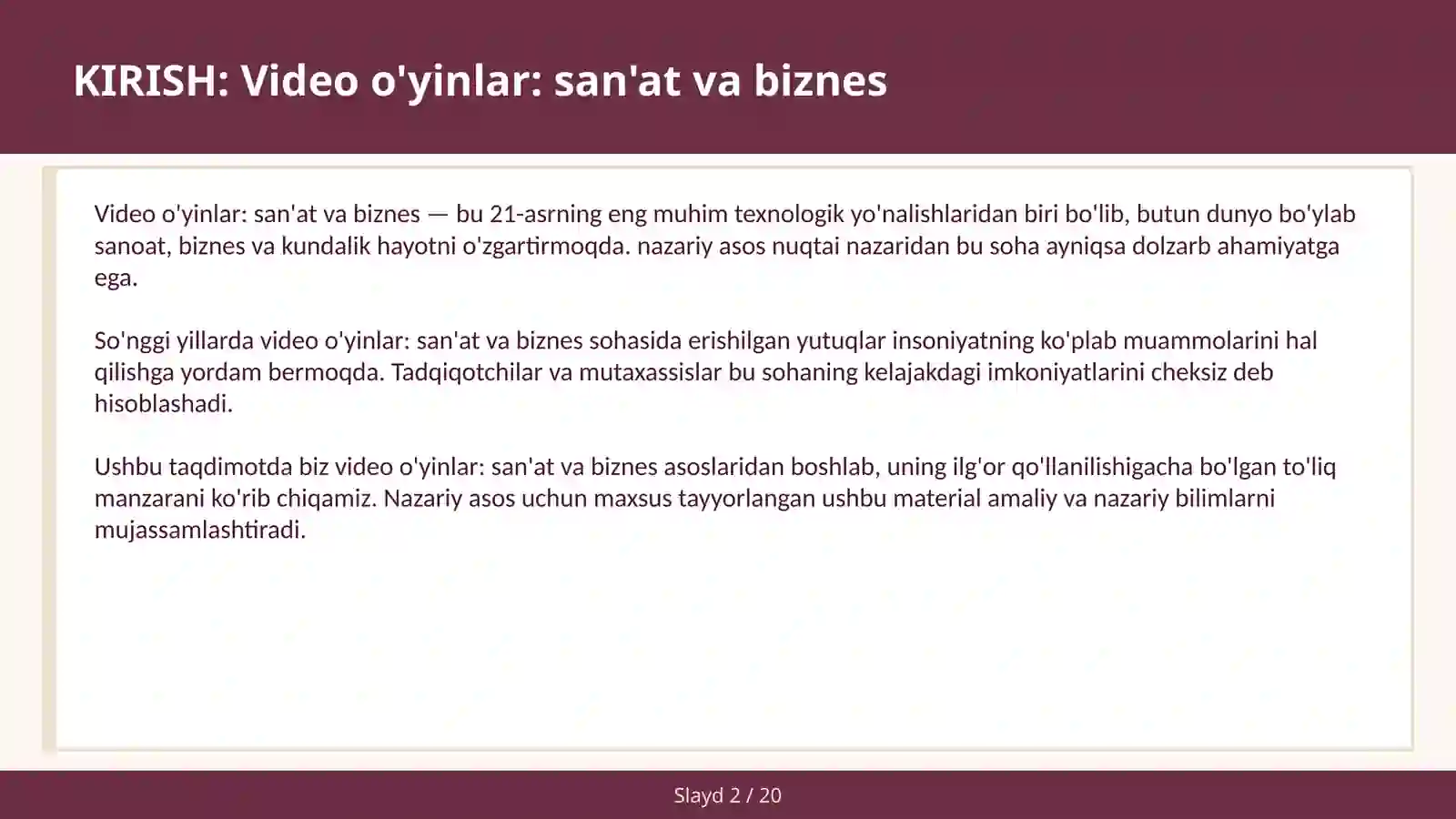 Product slide 2