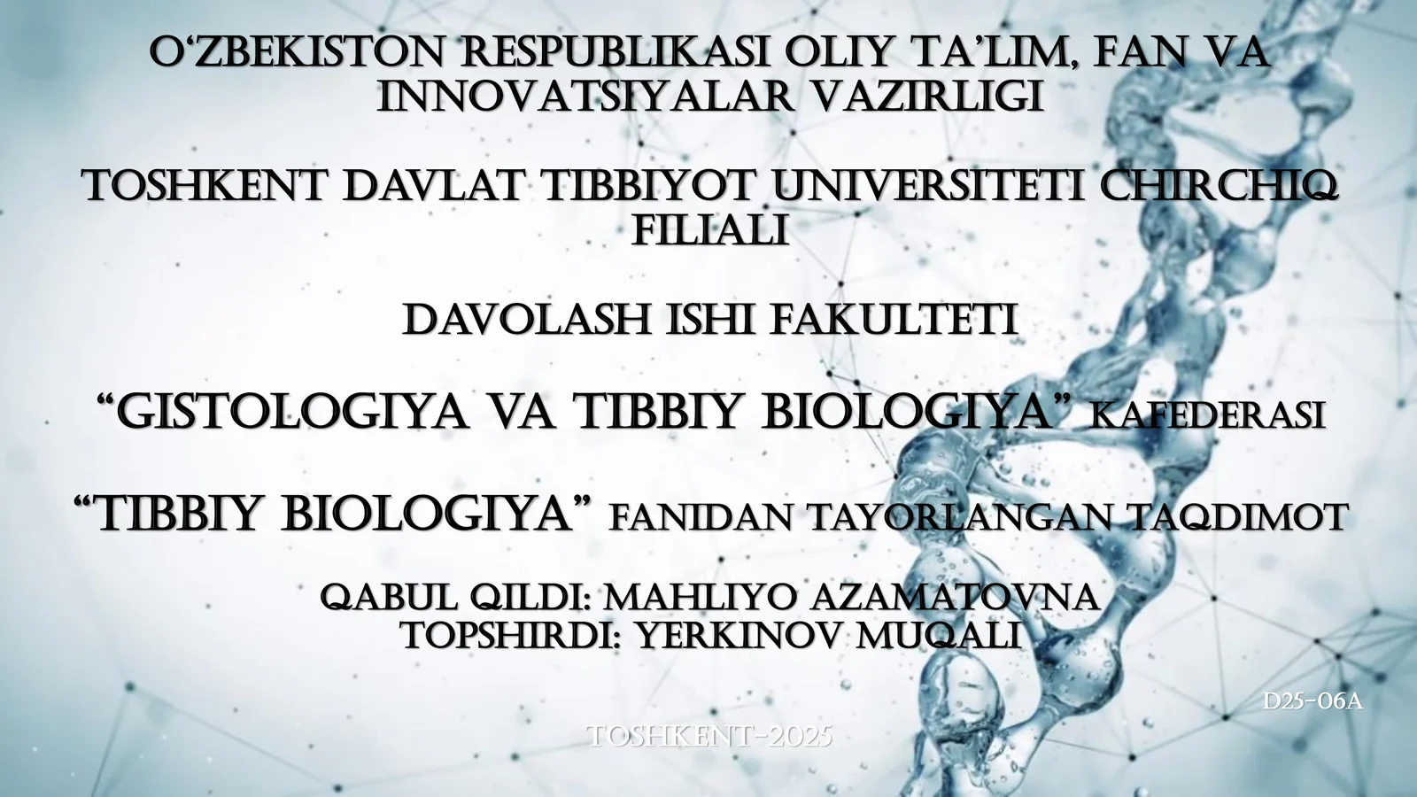 Odam genetikasi