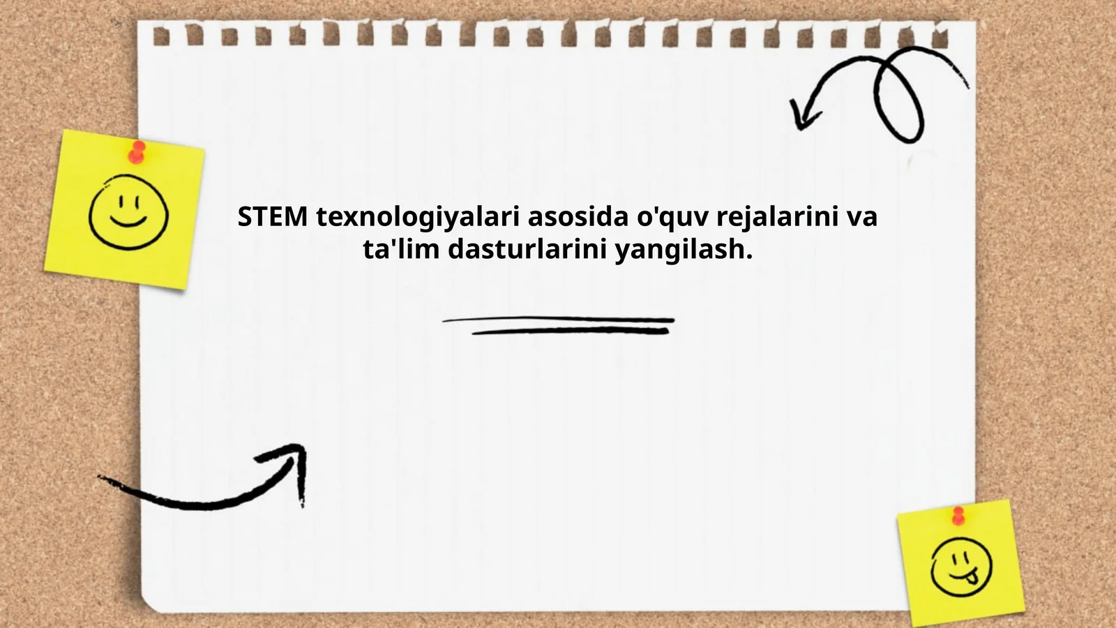 STEM texnologiyalari asosida o'quv rejalarini va ta'lim dasturlarini yangilash