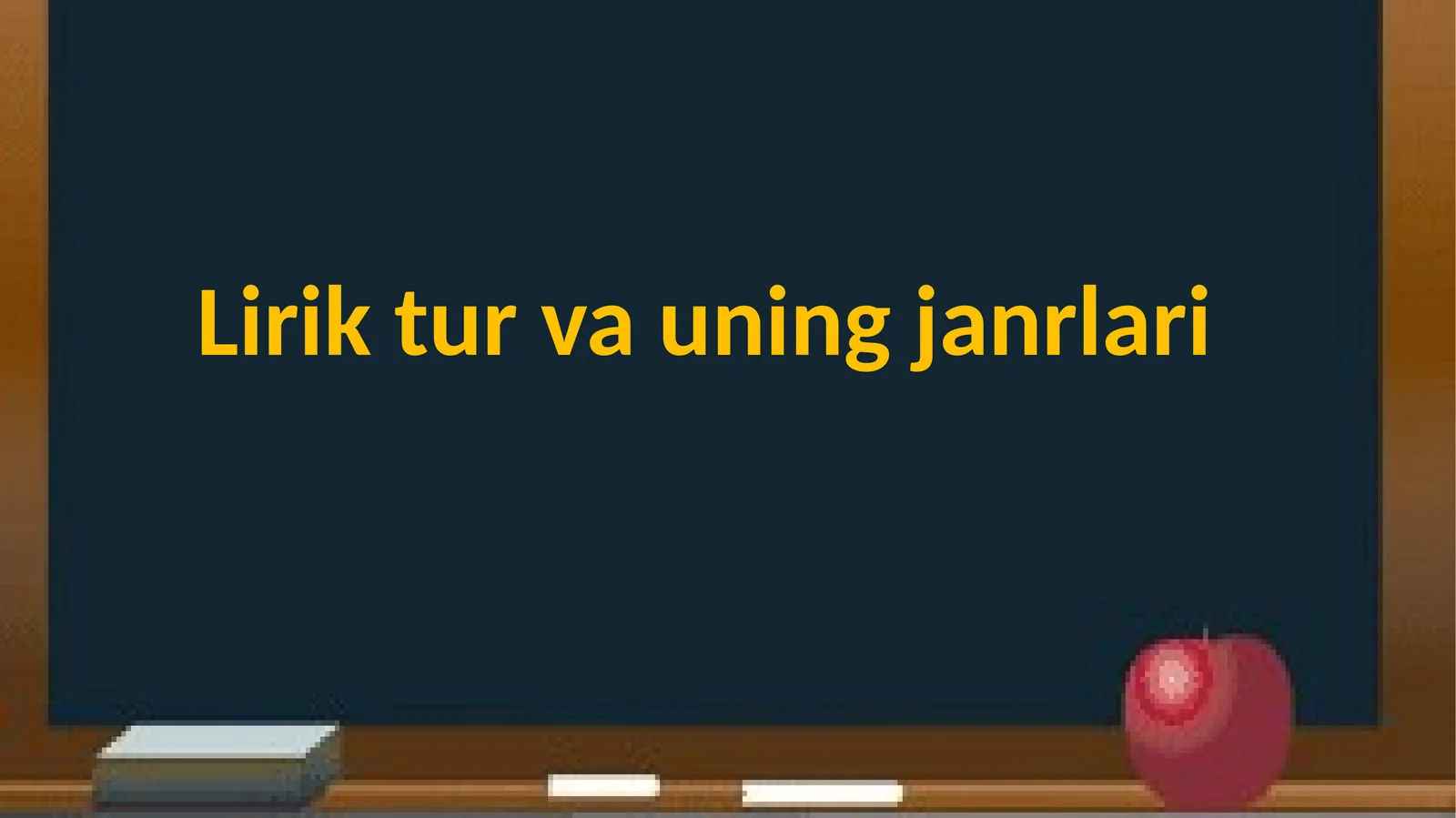Lirik janr