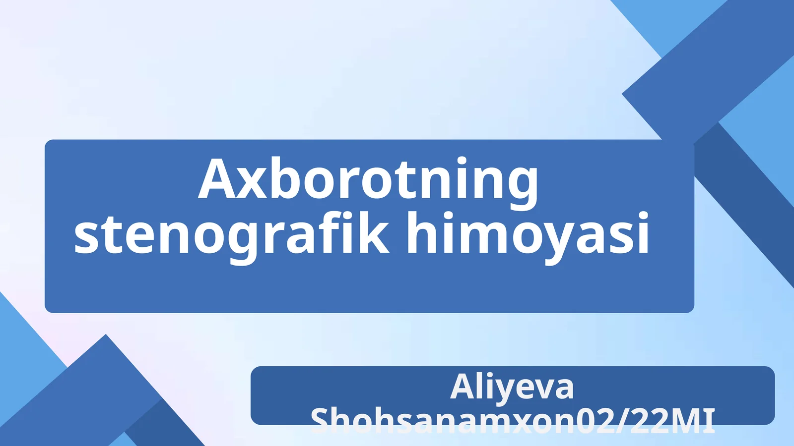 Taqdimot