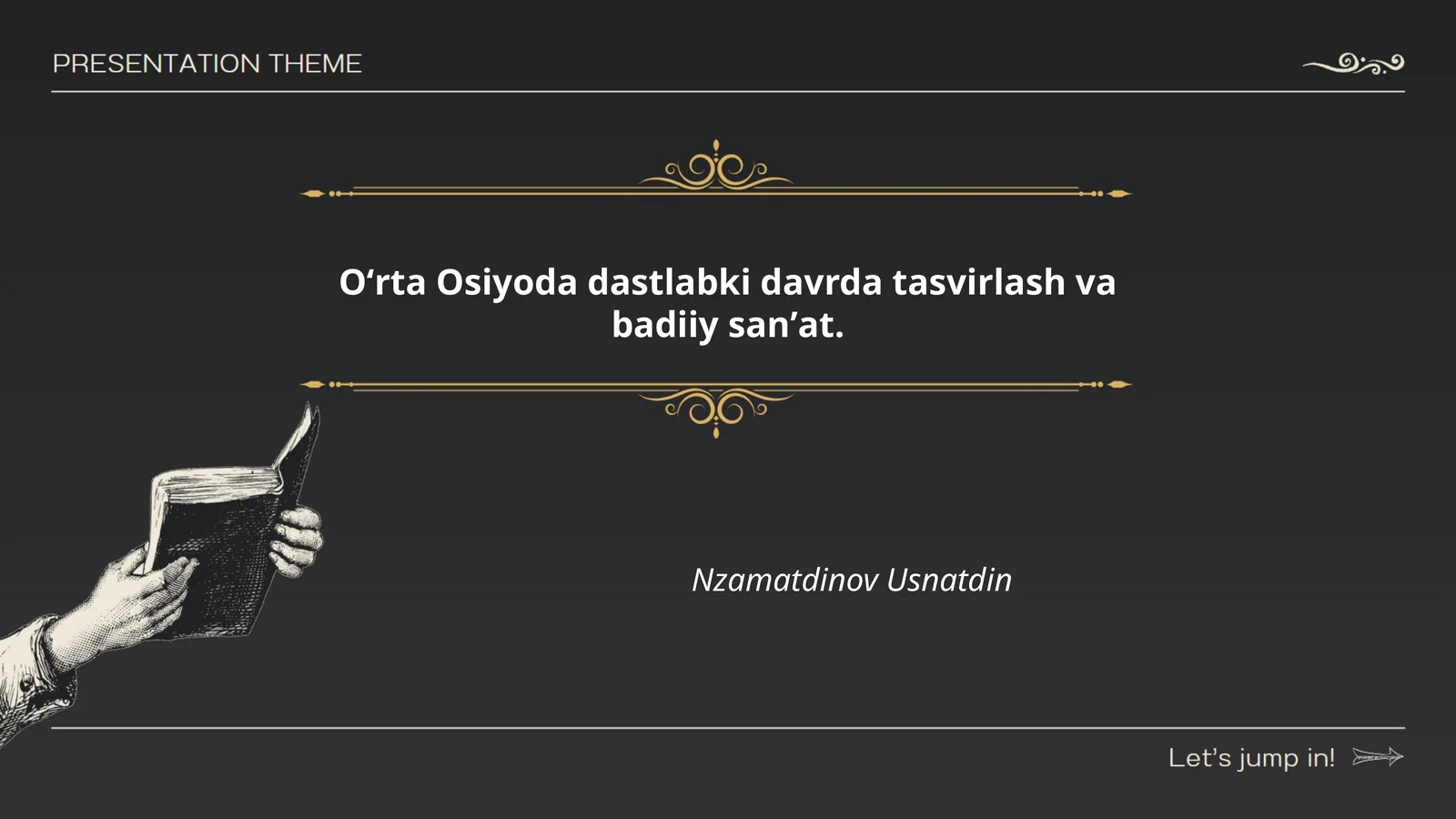 Oʻrta Osiyoda dastlabki davrda tasvirlash va badiiy sanʼat