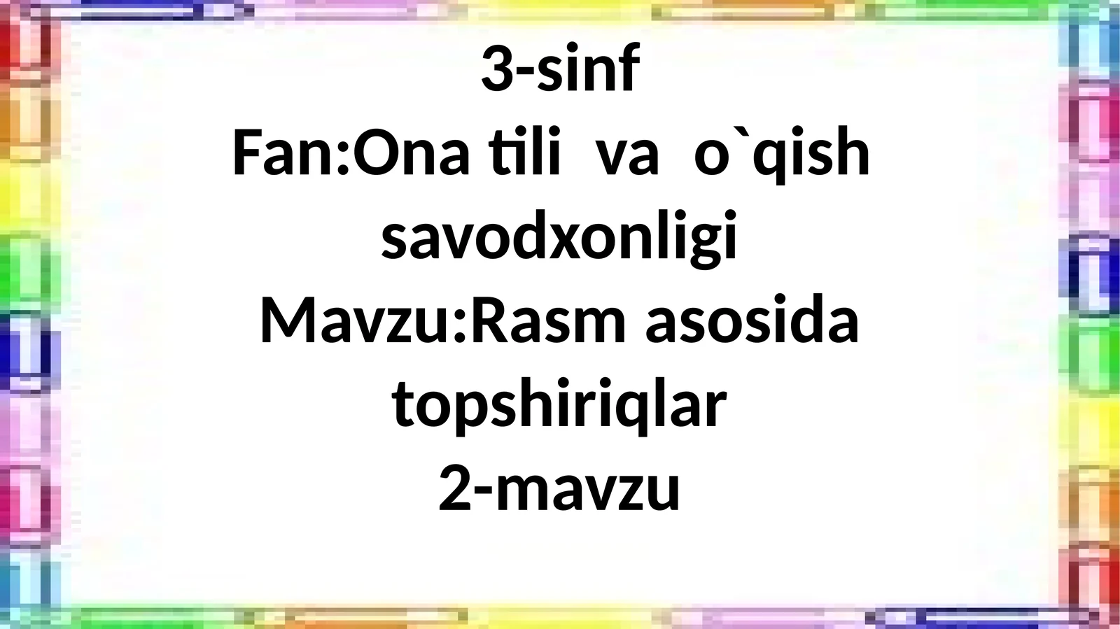 Rasmasosidatopshiriqlar