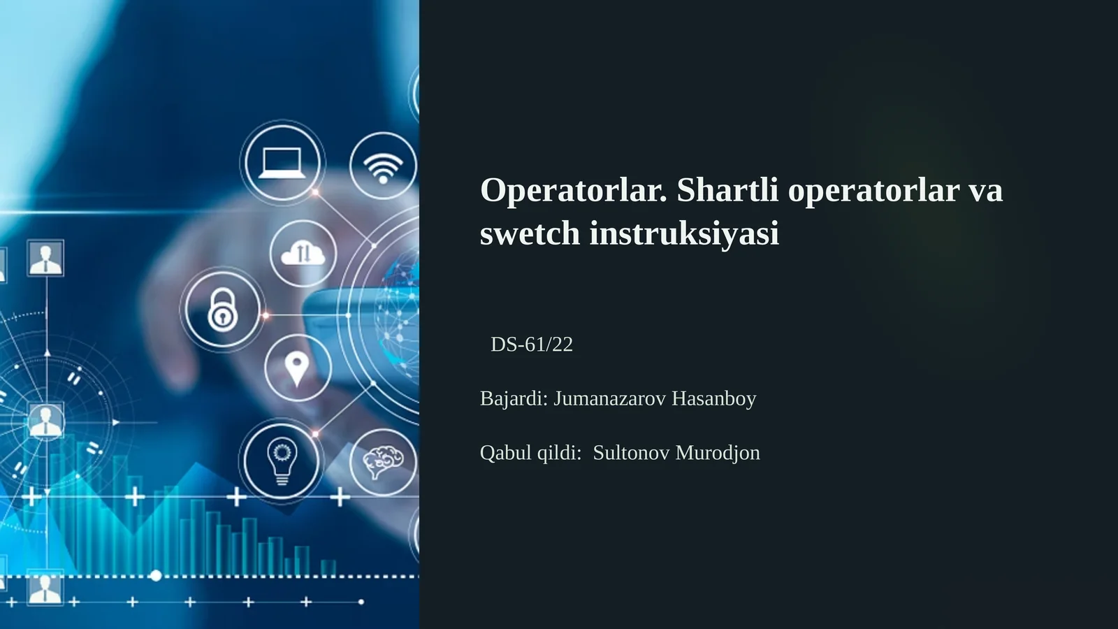 shartli operatorlar