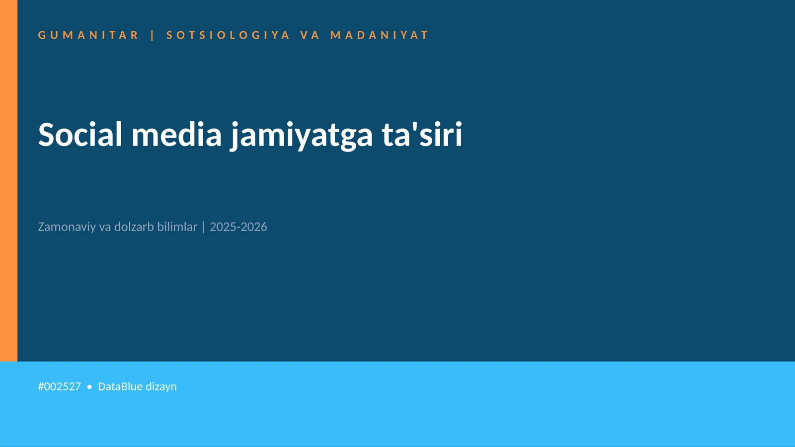 Social media jamiyatga ta'siri