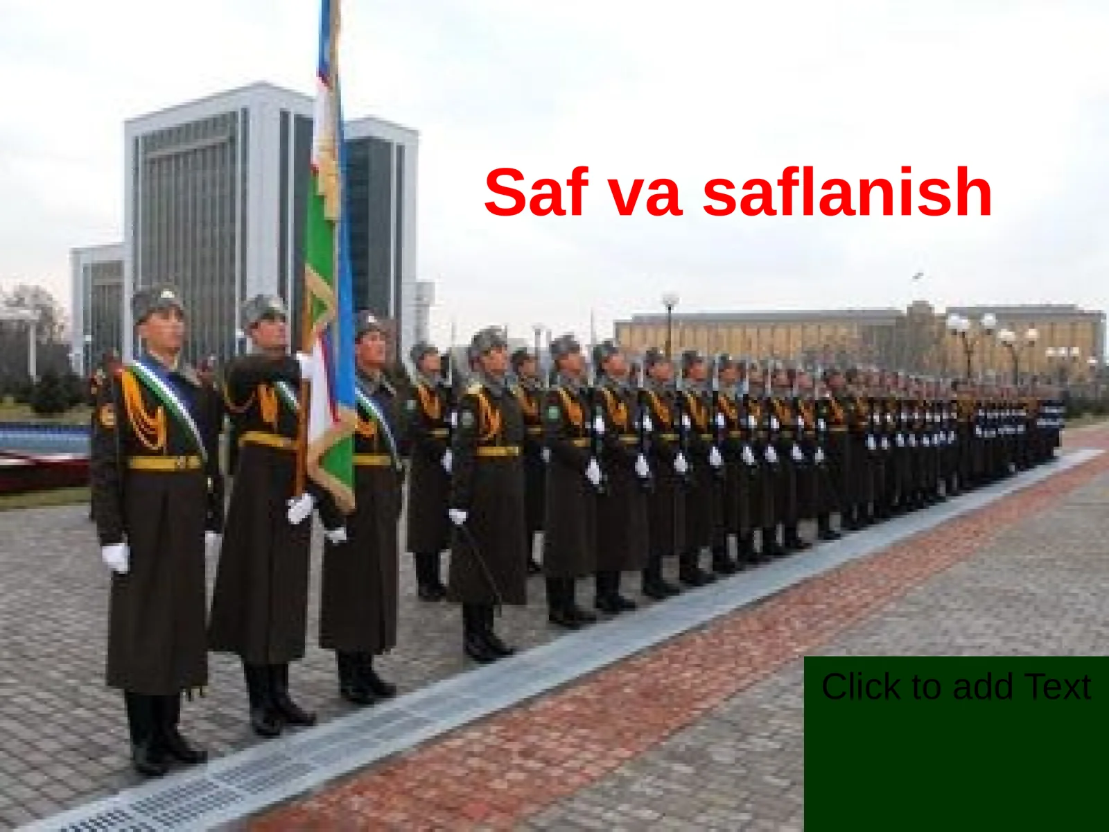 Saf va saflanish