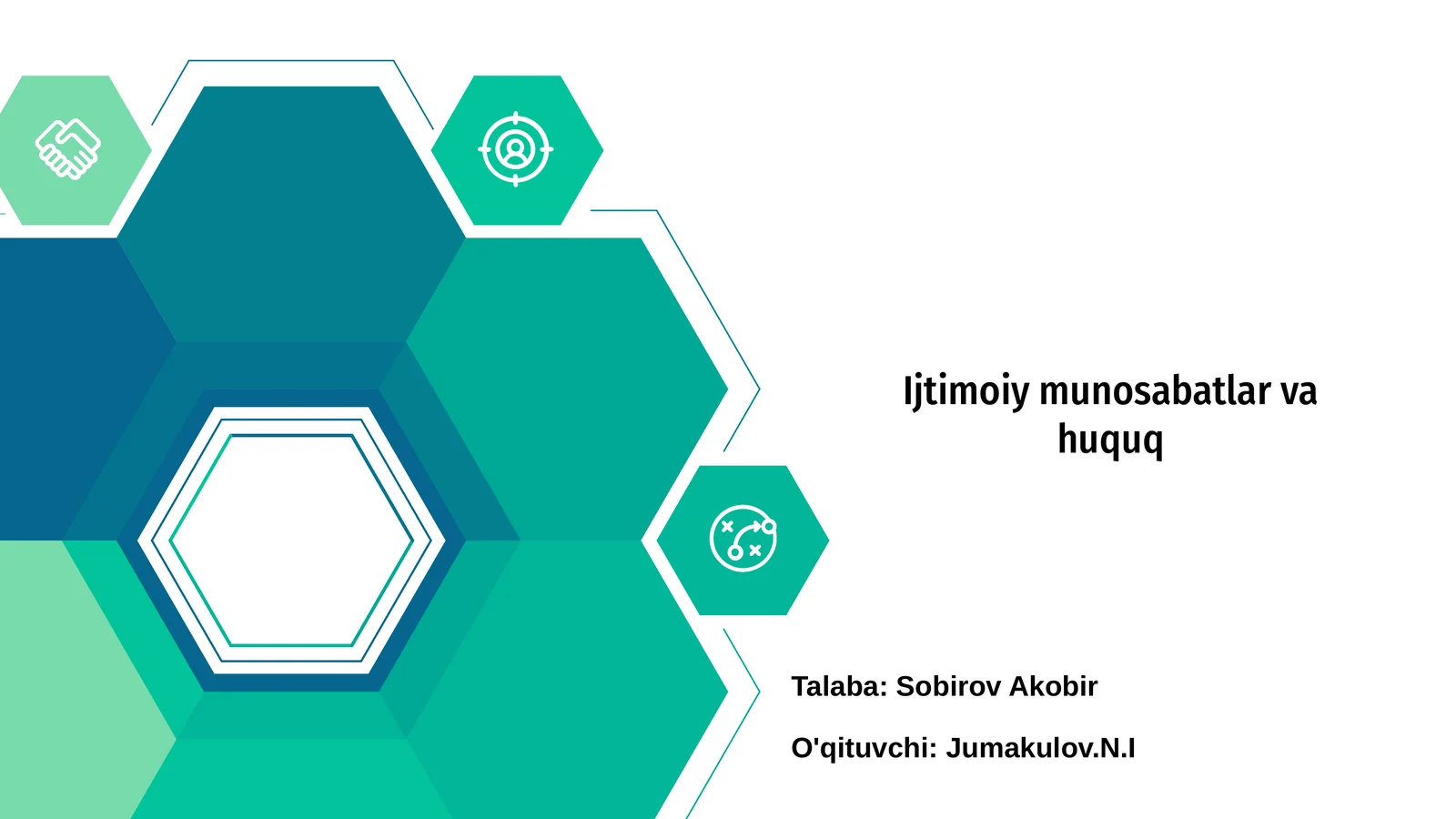 Ijtimoiy munosabatlar va huquq