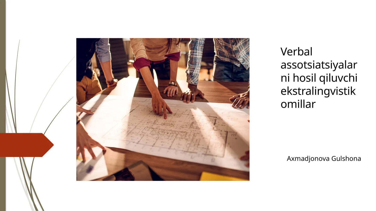 TAQDIMOT Ekstralingvistik omillar