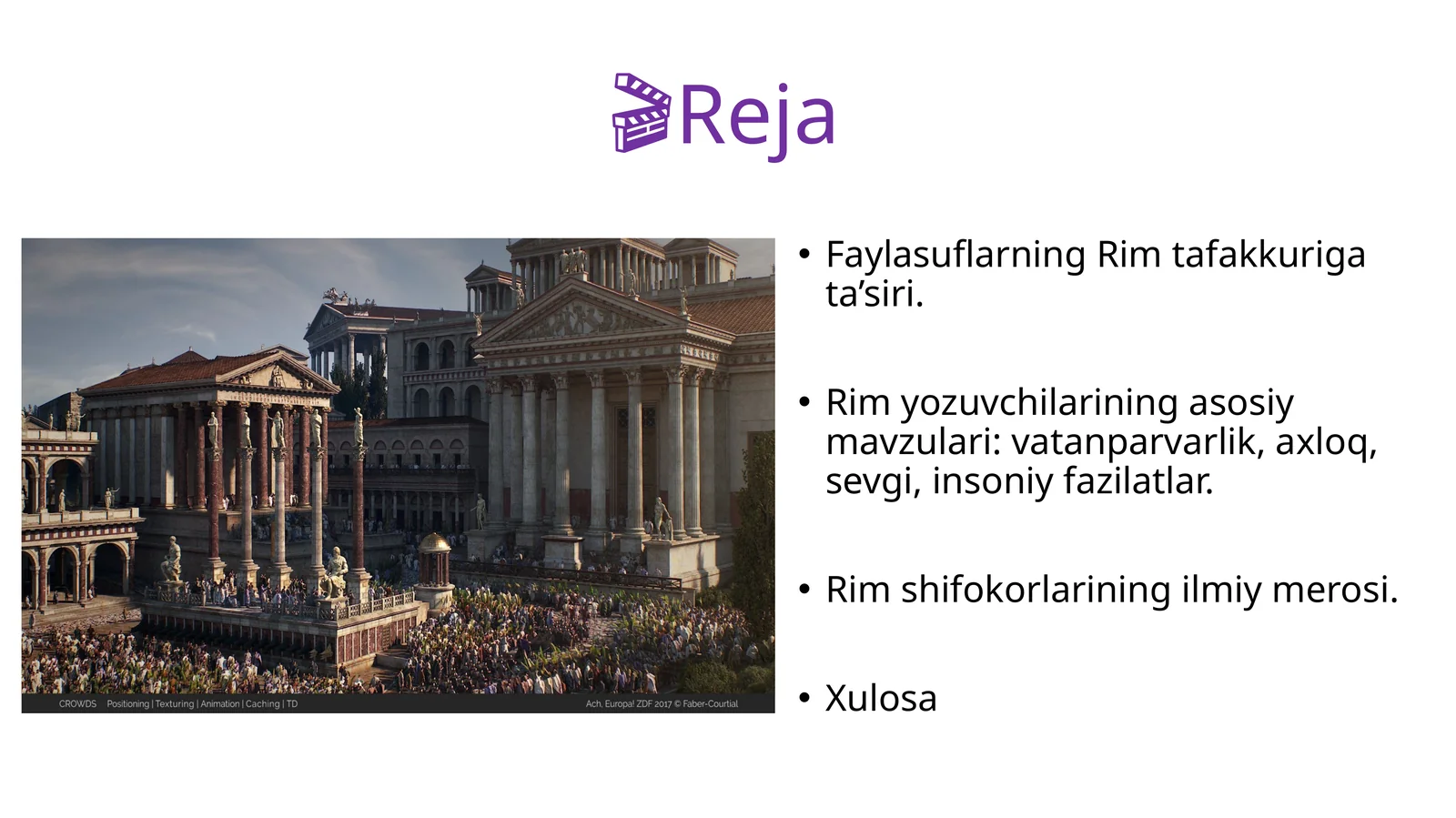 Faylasuflarning Rim tafakkuriga ta’siri