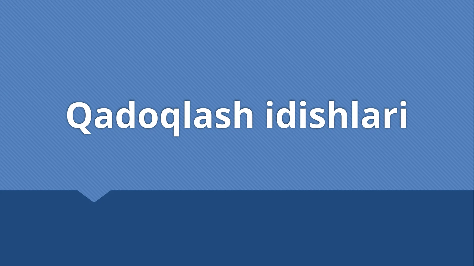 Qadoqlash idishlari va ularning turlari. Idishlarning kimyoviy tarkibi va xossalari.