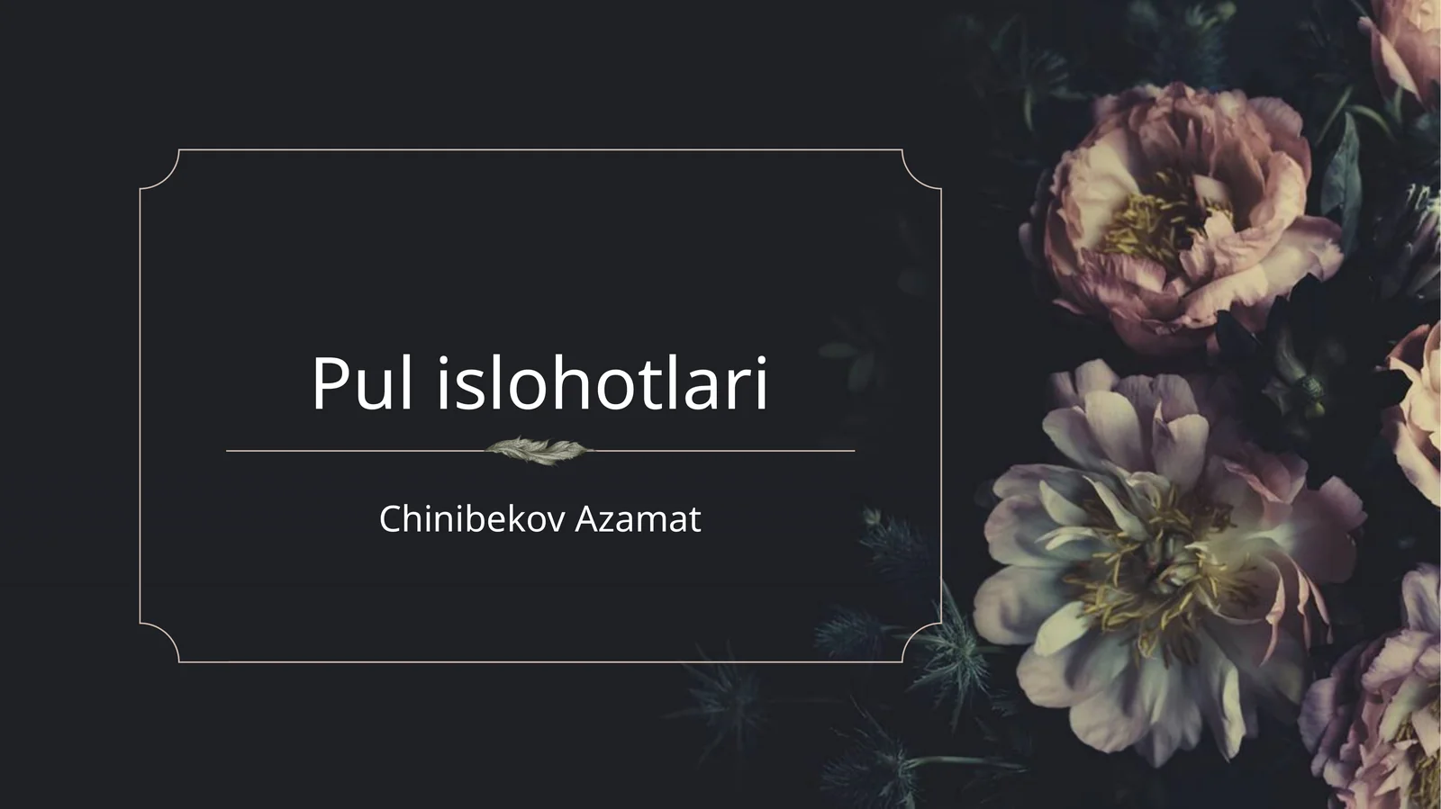 Pul islohotlari