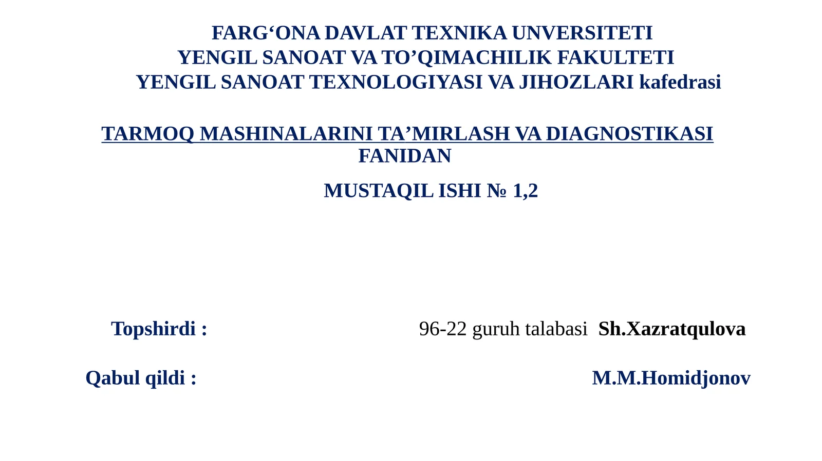 Tiklash va almashtirish qarorlarini qabul qilishda iqtisodiy mezonlar