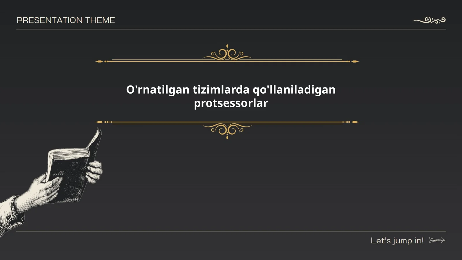 O'rnatilgan tizimlarda qo'llaniladigan protsessorlar