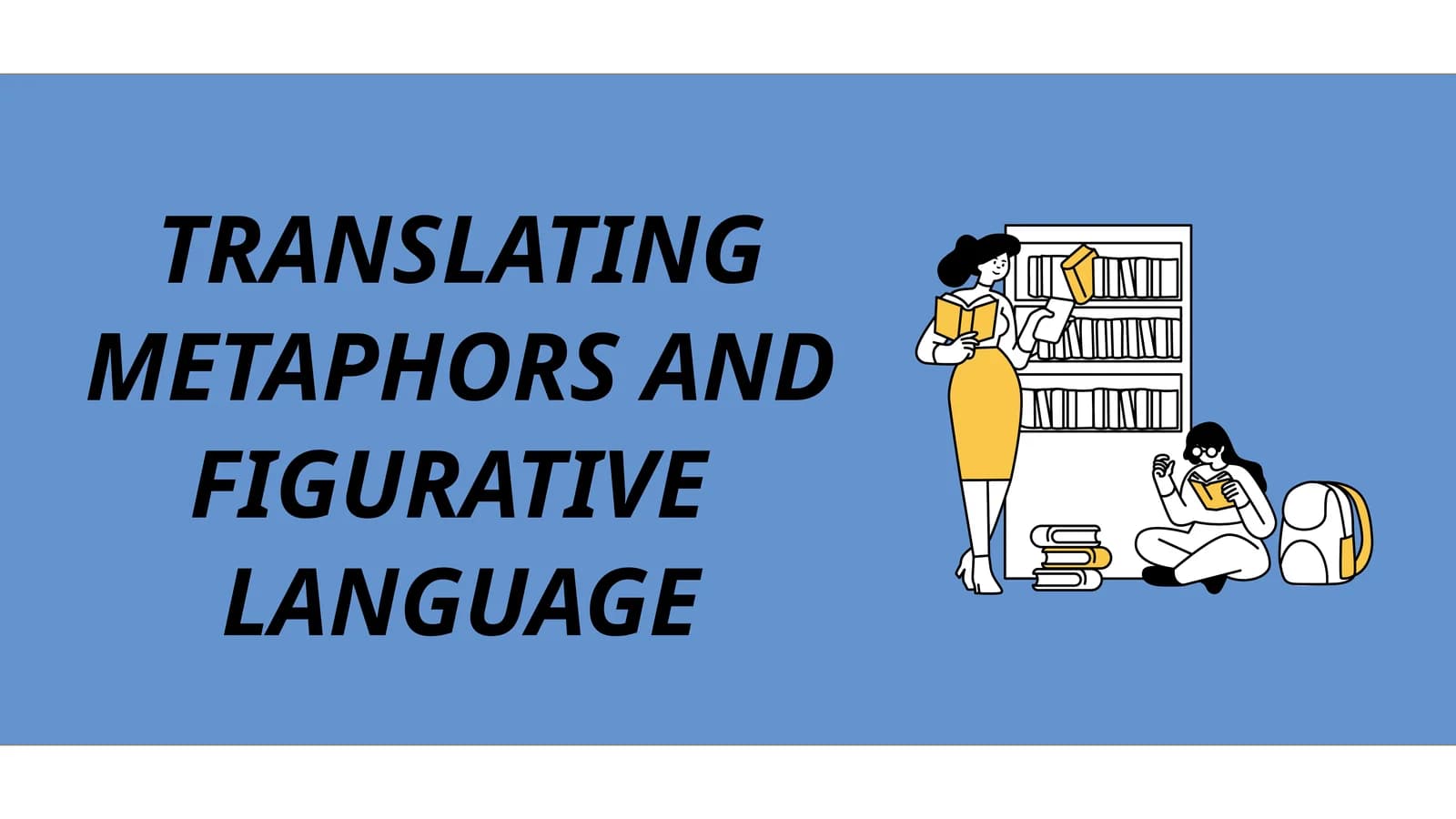 "Translating metaphors and figurative language" mavzusida tayyor slayd